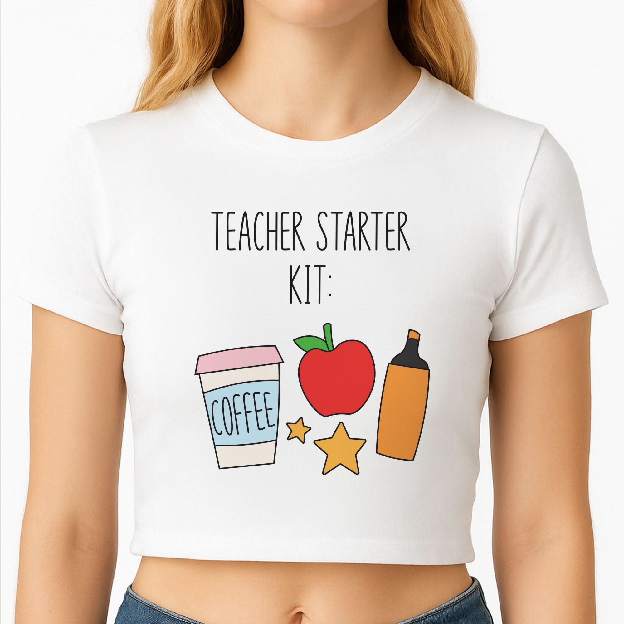 Teacher Starter Kit Crop Top