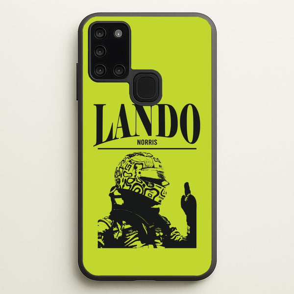 Lando Black And Green Galaxy A21s Case