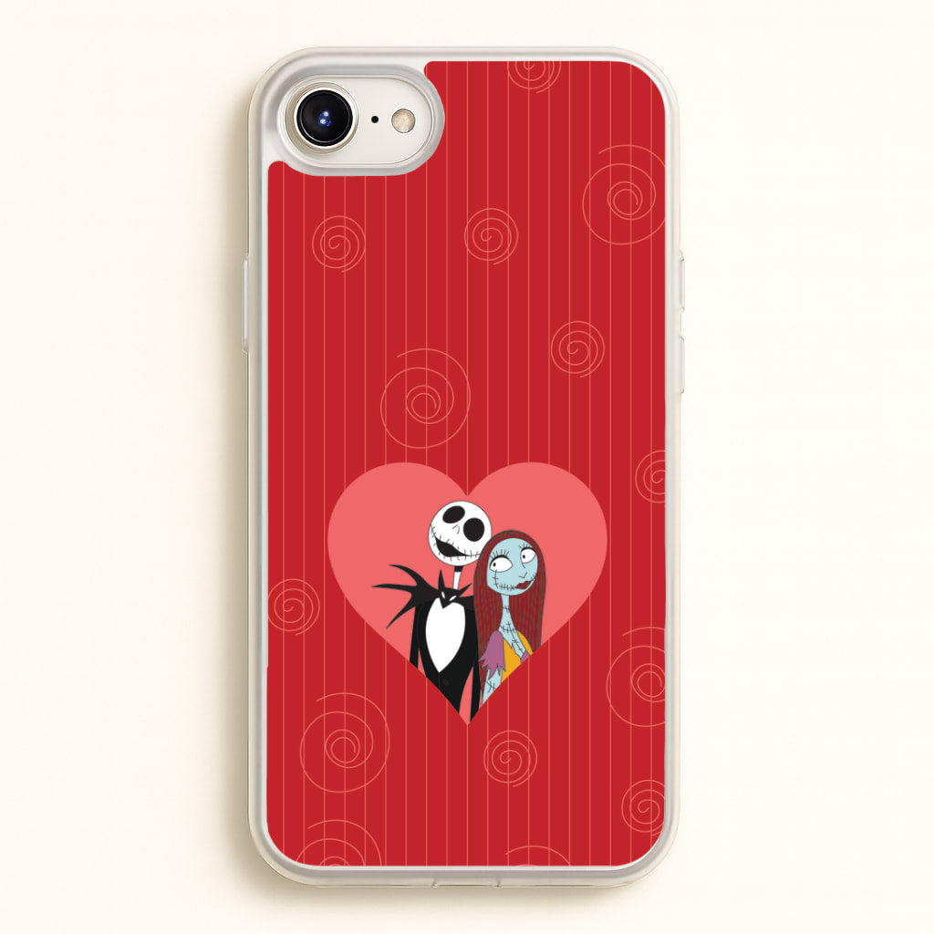 J And S Heart iPhone 6 Plus / 7 Plus / 8 Plus Case
