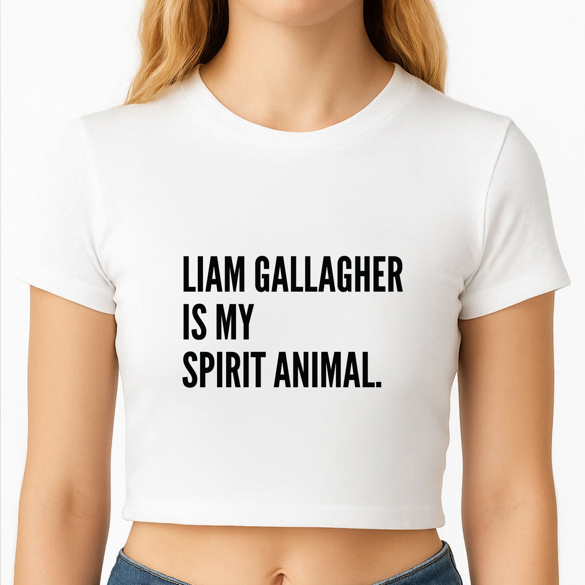 Liam Is My Spirit Animal Crop Top