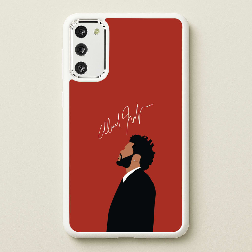 Canadian Singer Signature Galaxy S20 Case