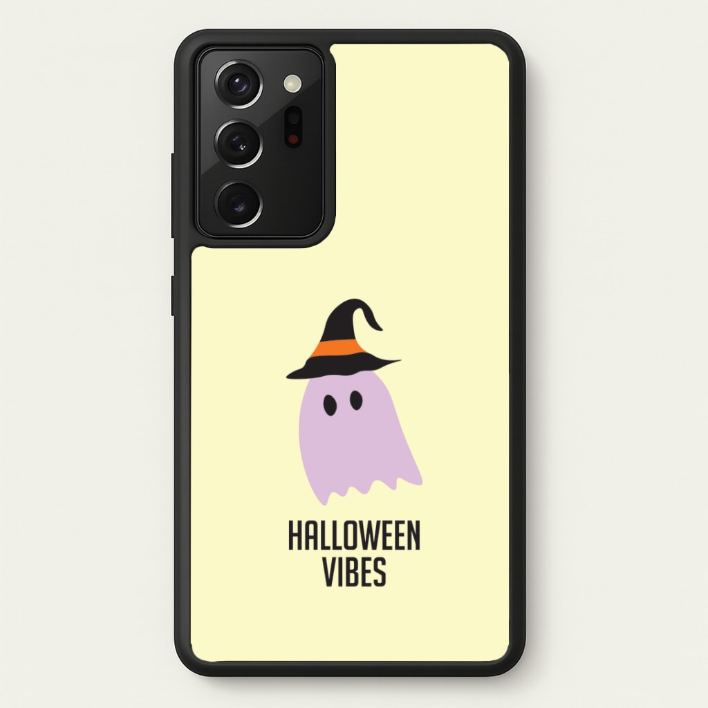 Purple Ghost Halloween Vibes Galaxy Note 20 Ultra Case