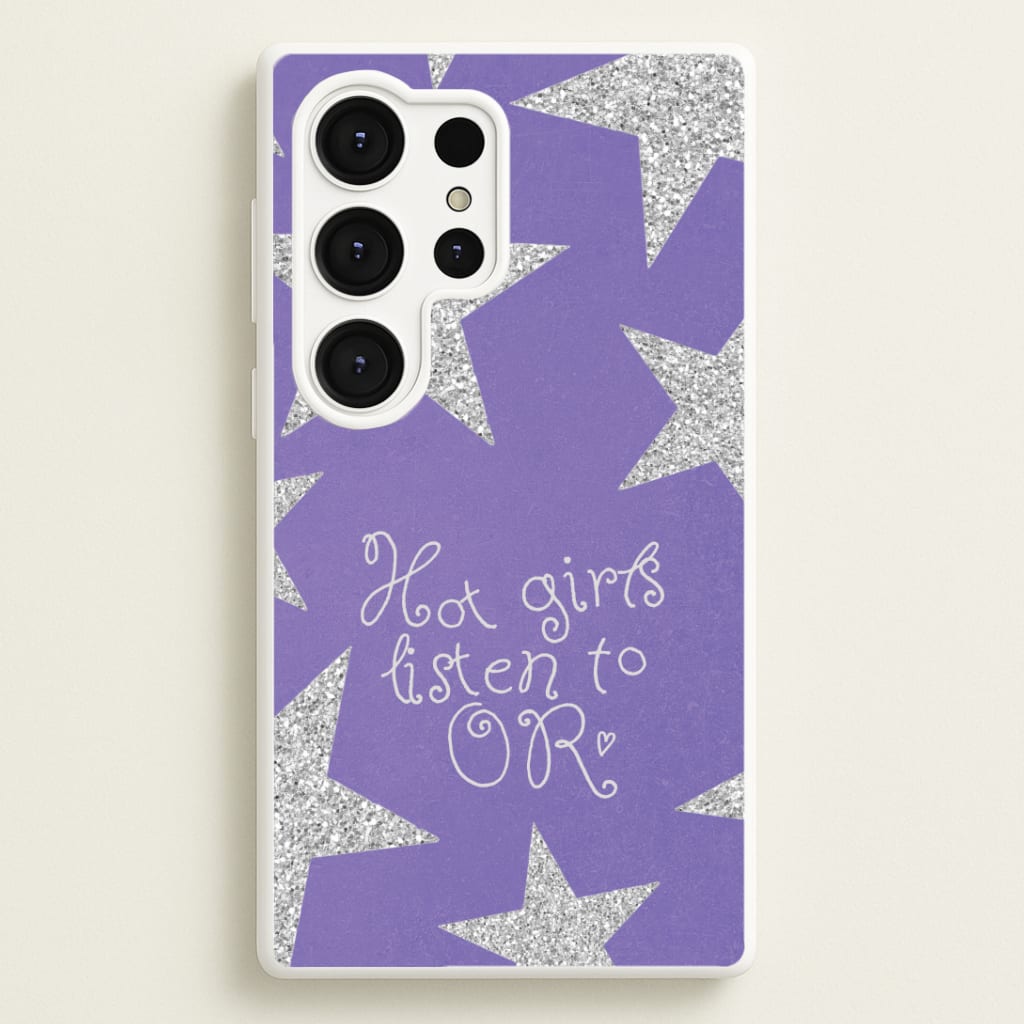 Hot Girls Listen To OR Galaxy S25 Ultra Case