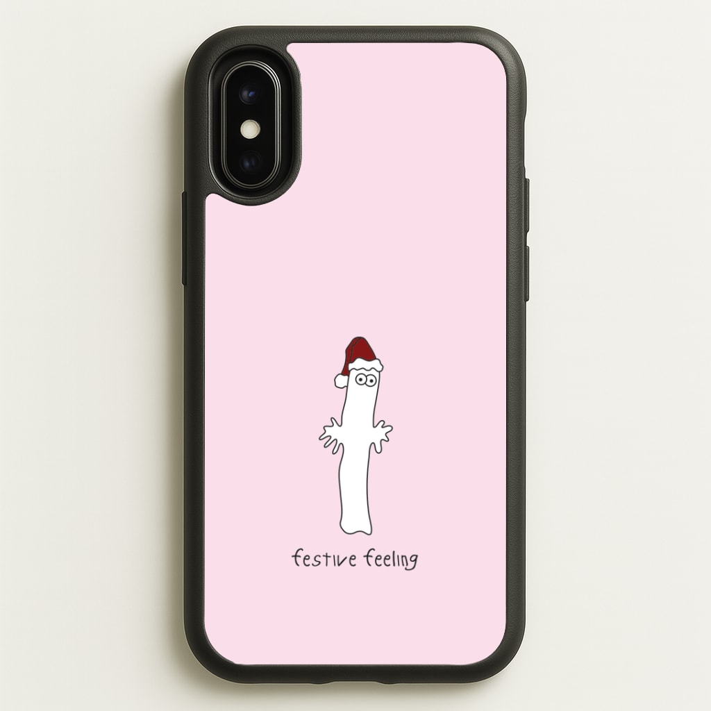 Festive Feeling Wiggly Moom iPhone X / XS Case