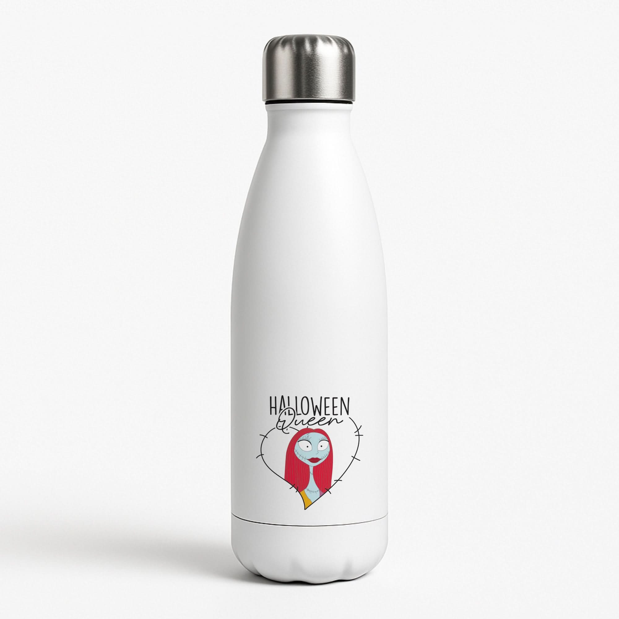 Halloween Queen Heart Water Bottle