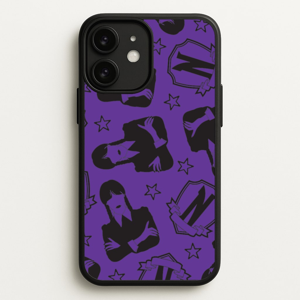 Wednesday Pattern iPhone 11 Case