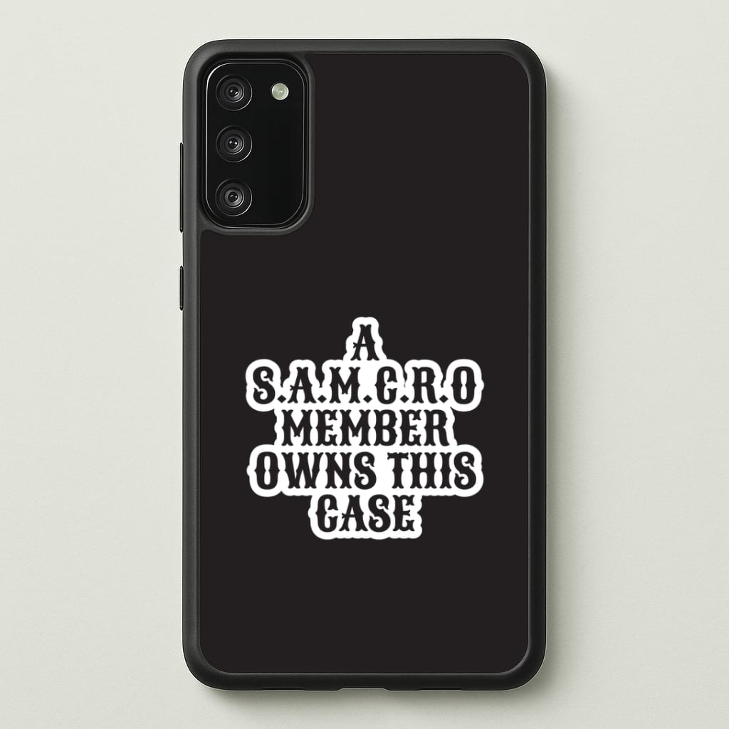SAMCRO Member Galaxy S20 Case