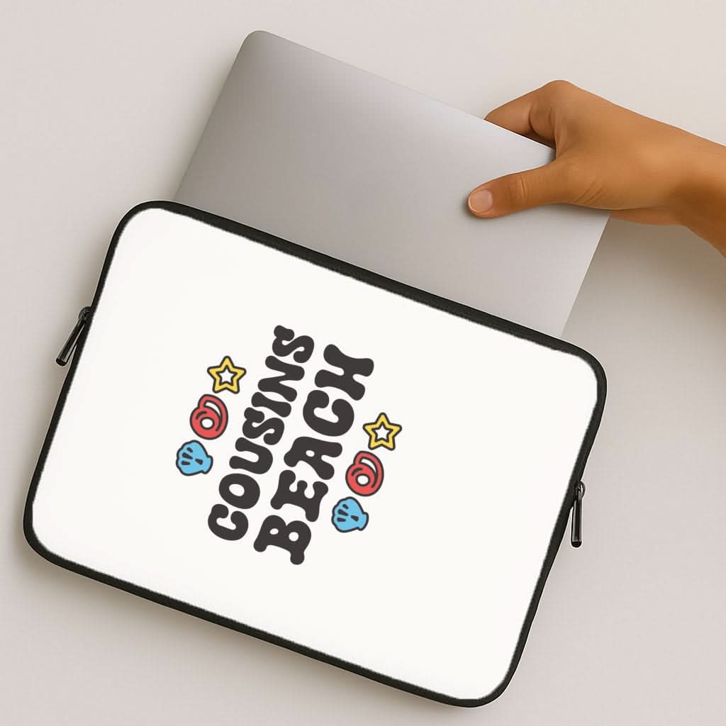 Cartoon Cousins Beach MacBook Cover