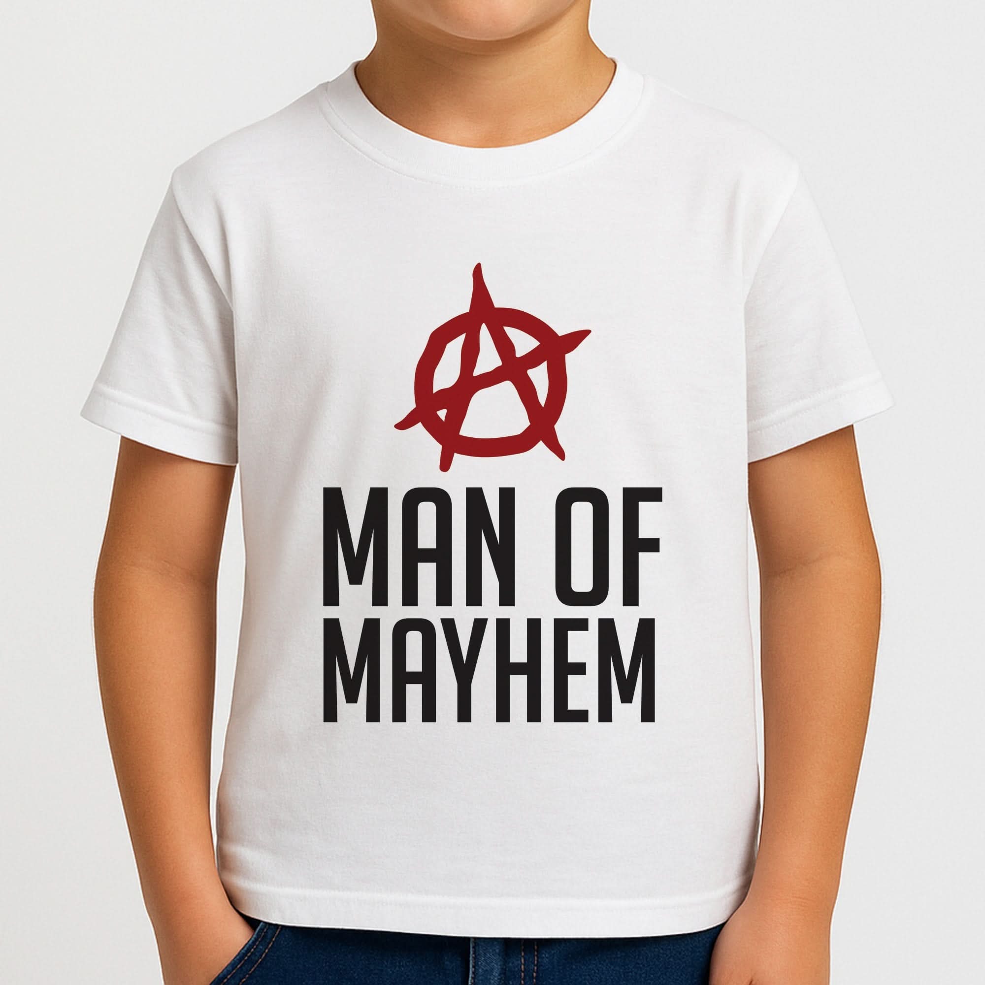 Man Of Mayhem Boys T-Shirt