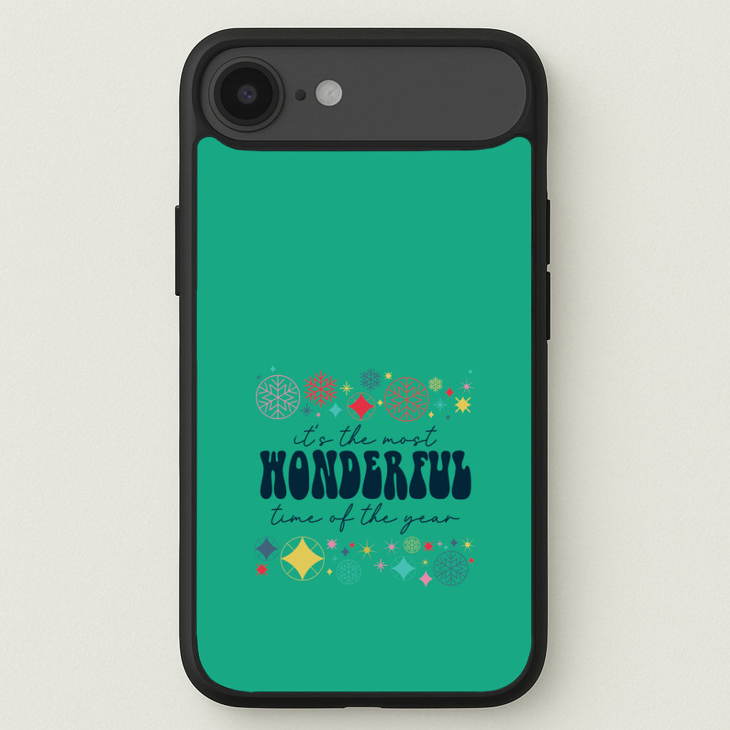 The Most Wonderful Time Of The Year Geometric iPhone 17 Air Case