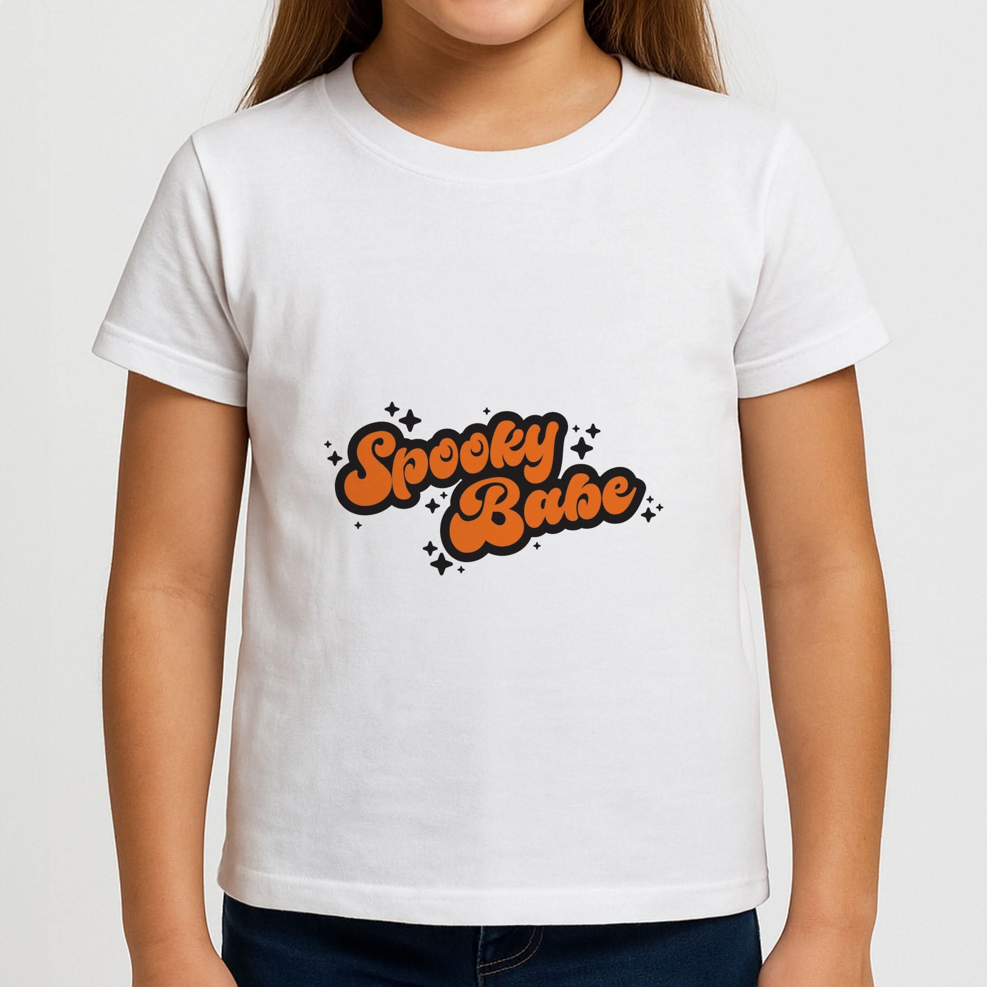 Spooky Babe Girls T-Shirt