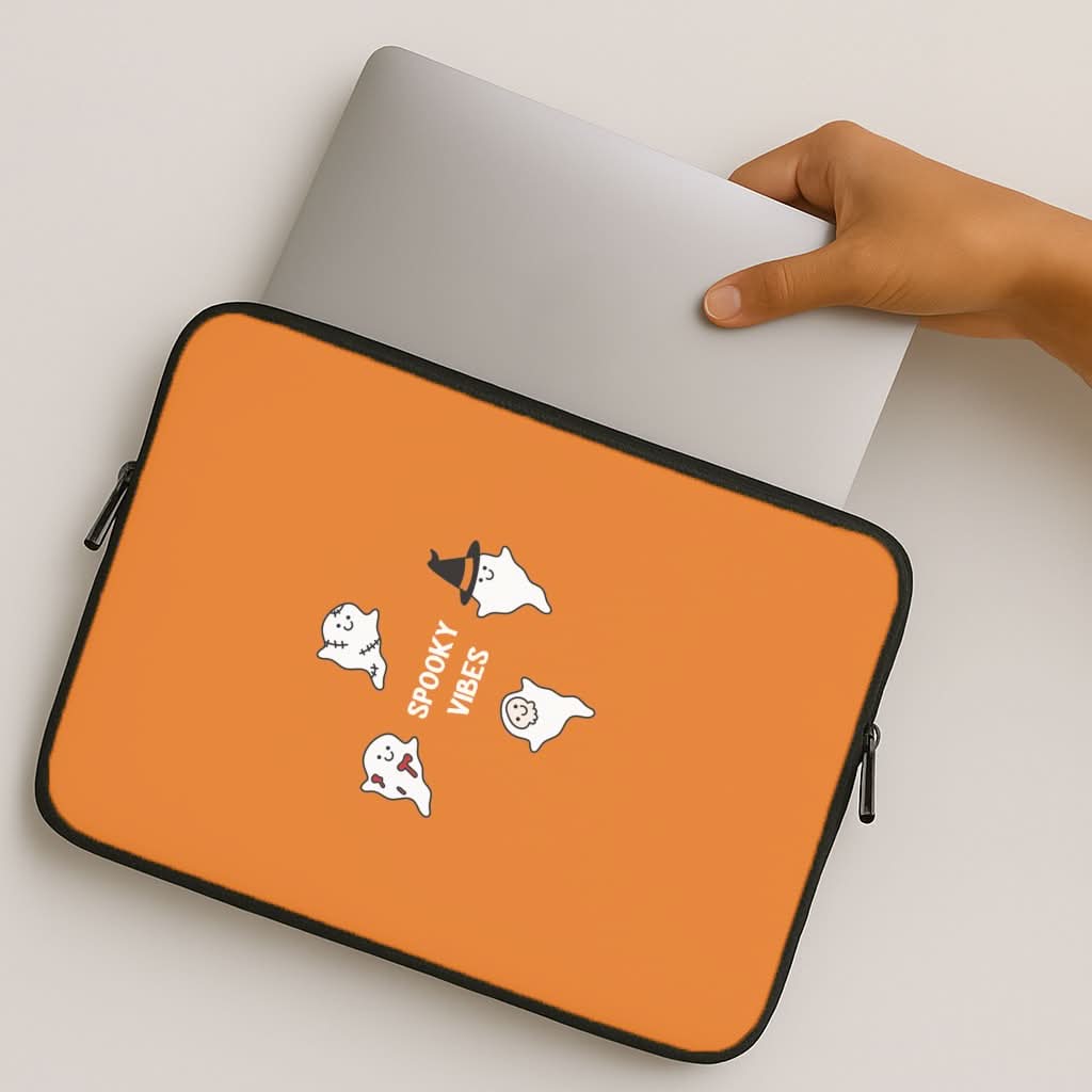 Spooky Vibes Ghosties I MacBook Cover