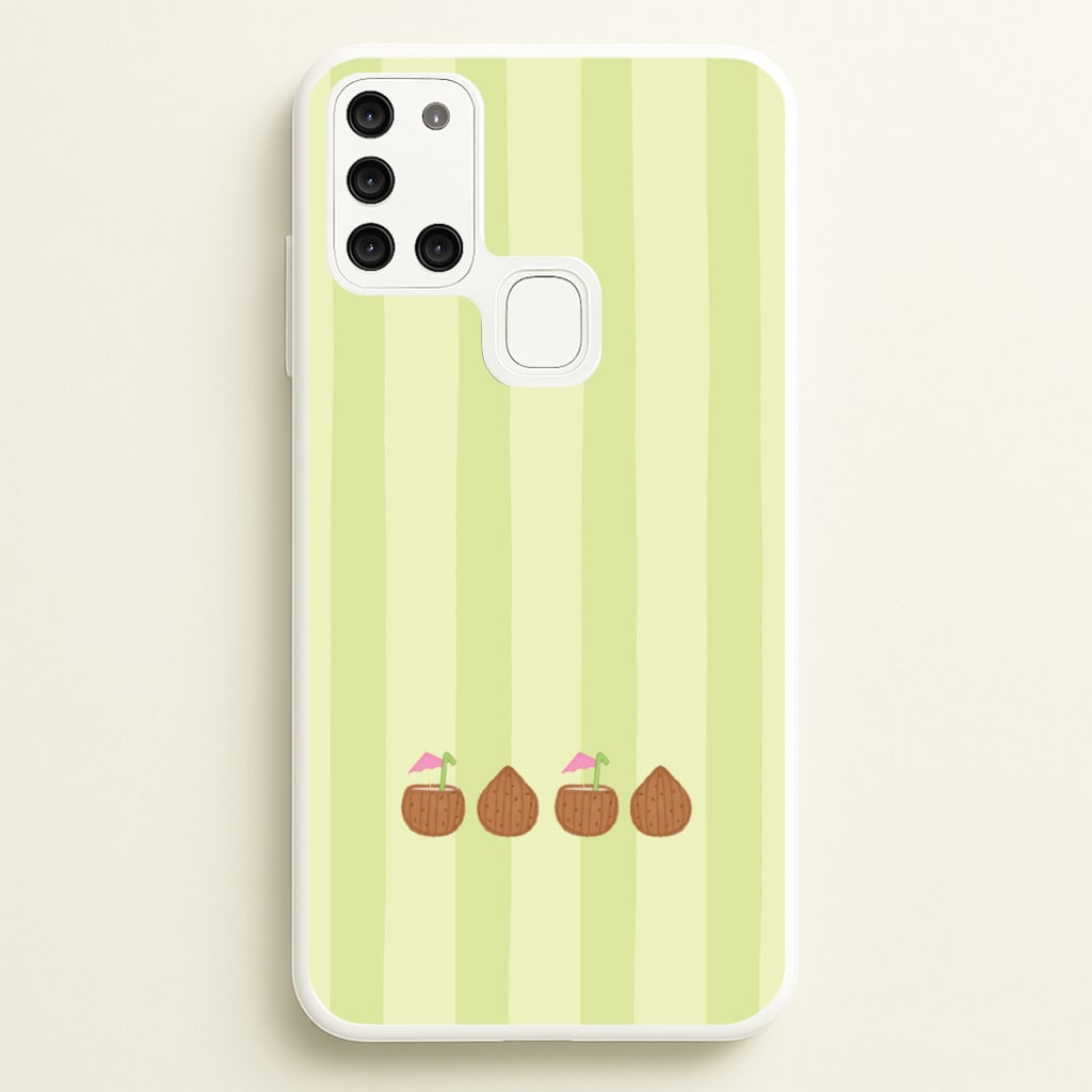 Coconut Coast Galaxy A21s Case