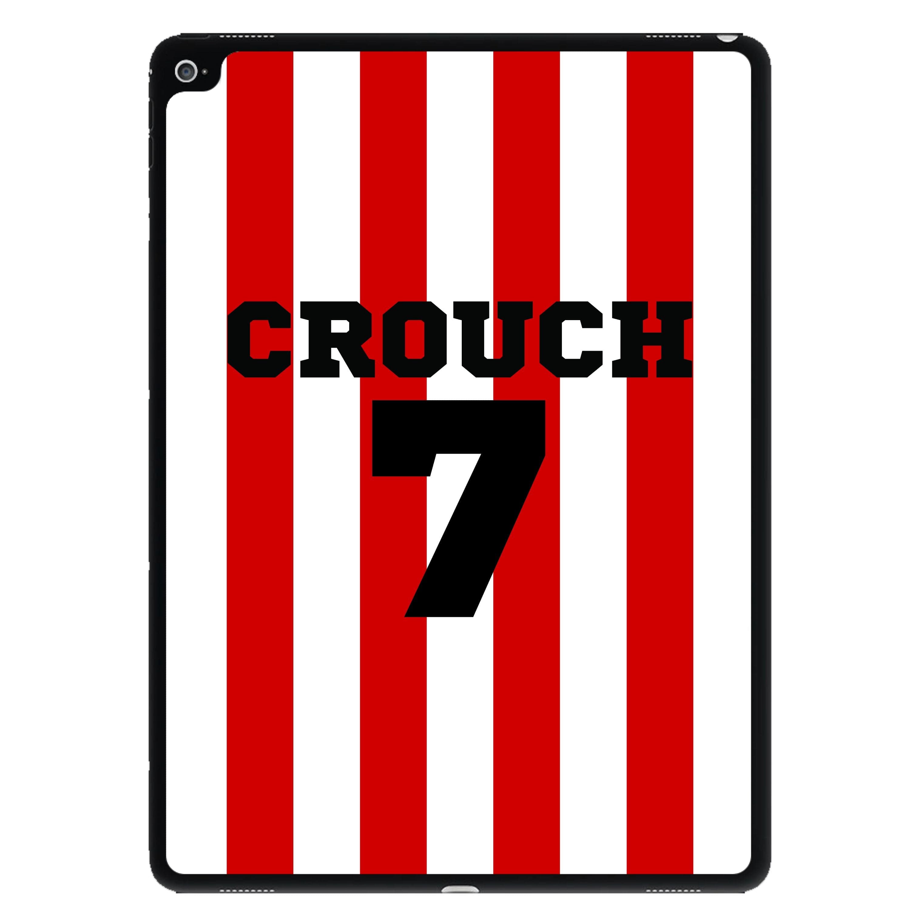 Red And White iPad Case