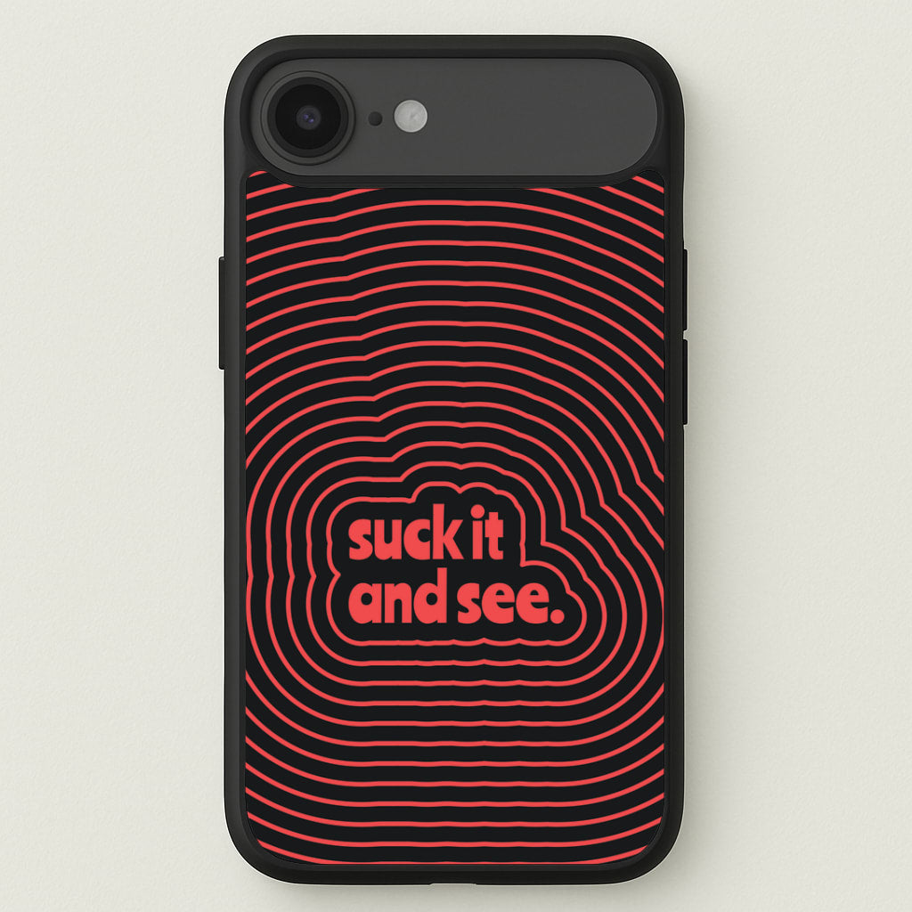 Suck It And See Psychedelic iPhone 17 Air Case