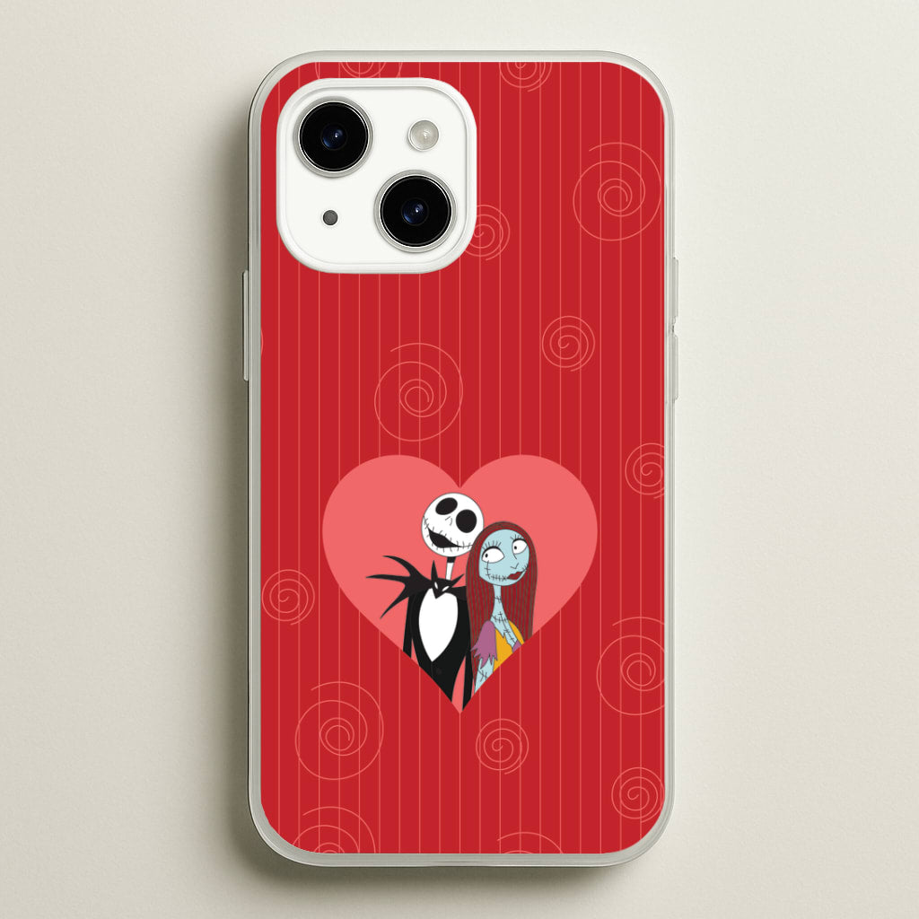 J And S Heart iPhone 15 Case