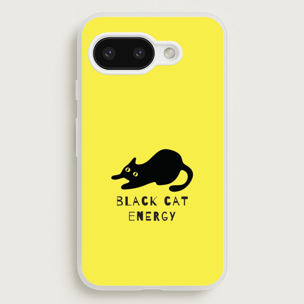 Black Cat Energy Google Pixel 9a Case
