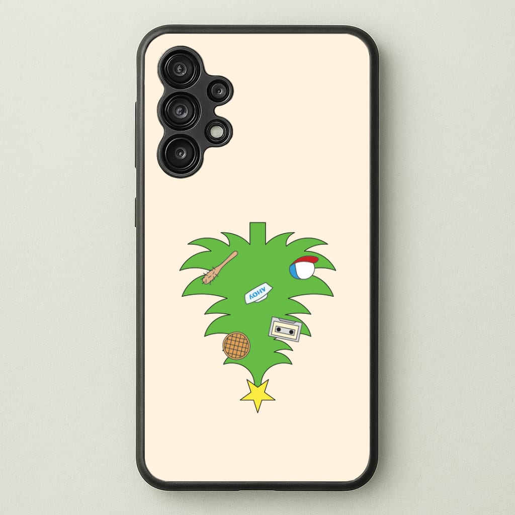 Upside Down Christmas Tree Galaxy A13 Case