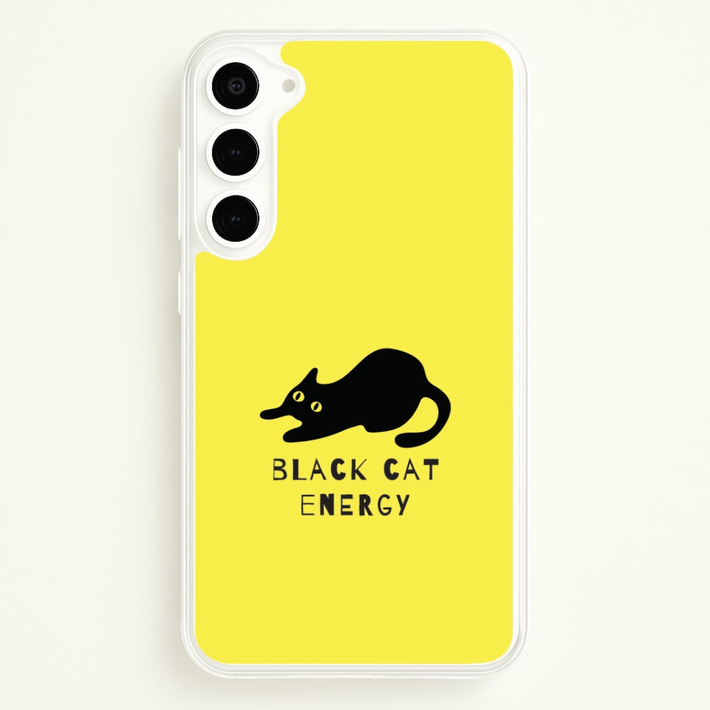 Black Cat Energy Galaxy S23 Plus Case