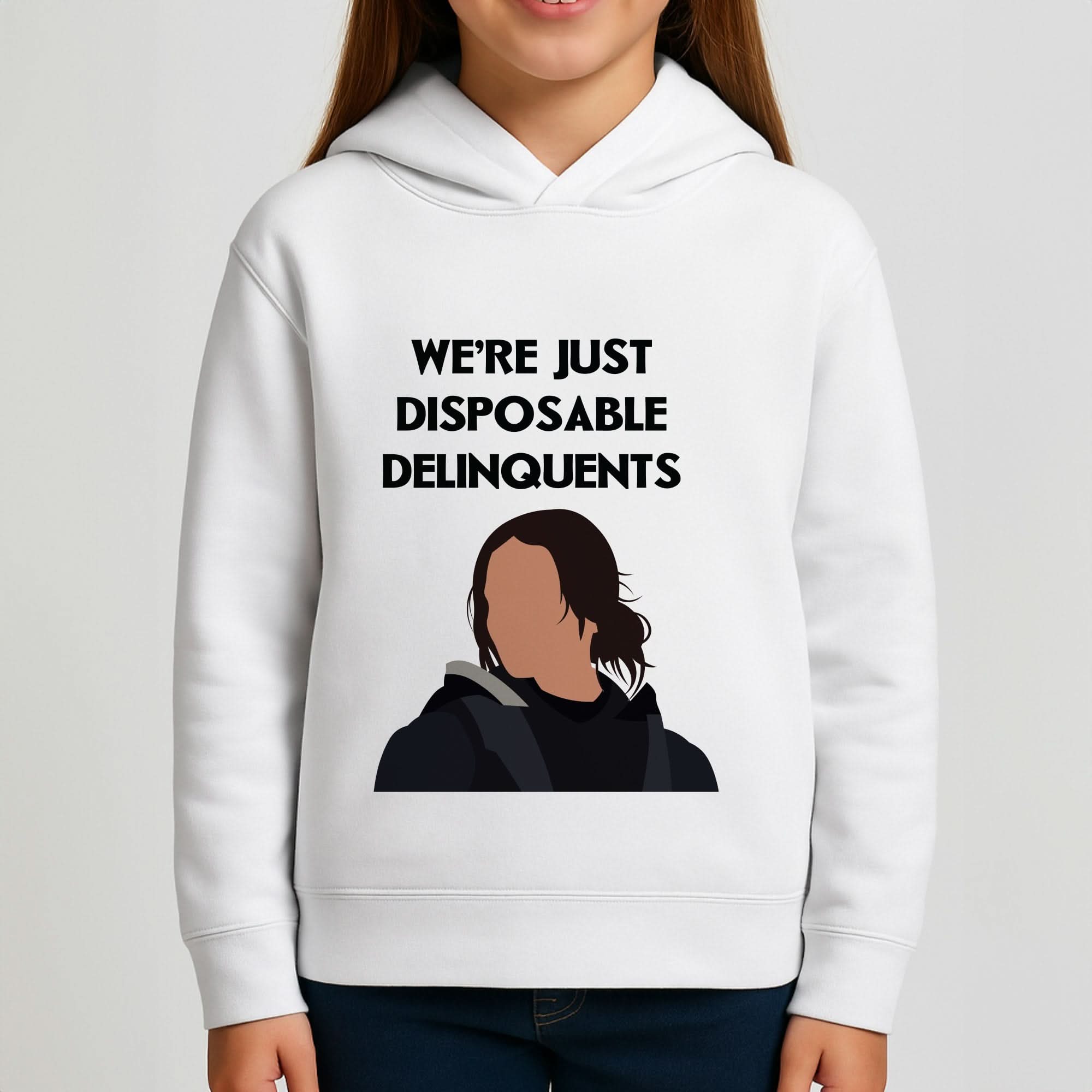 Disposable Delinquents Girls Hoodie