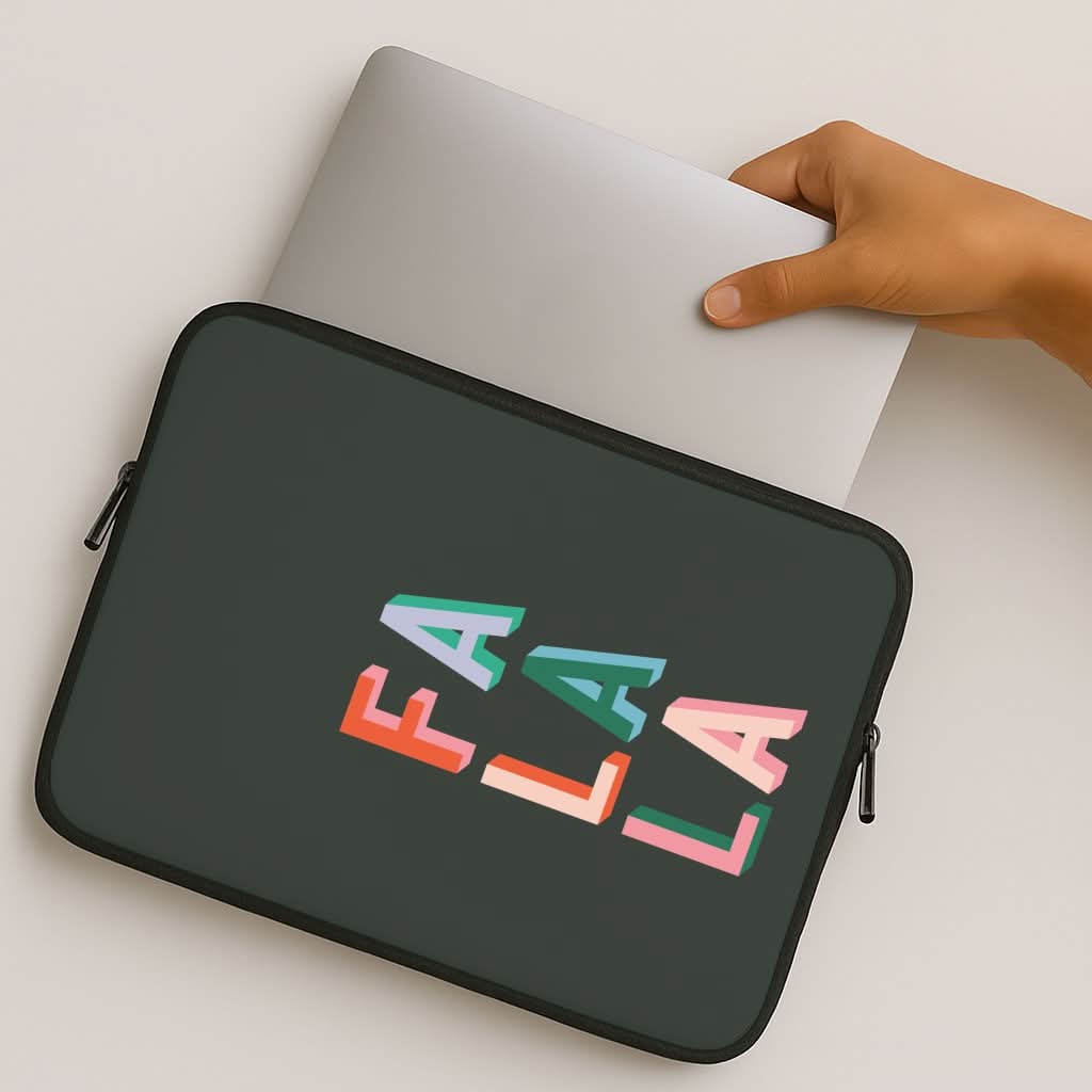Colourful Falala MacBook Cover