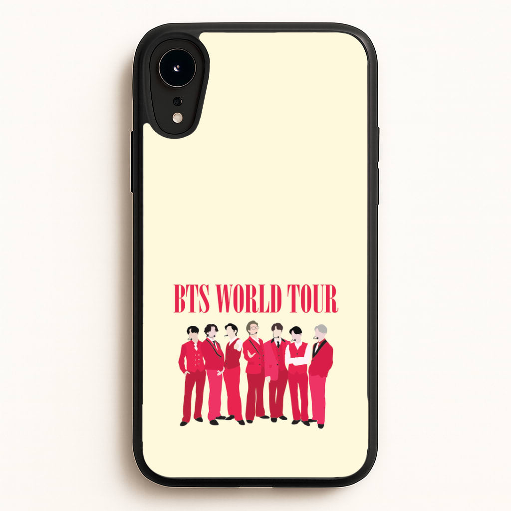 K-Pop Band World Tour 2026 iPhone XR Case