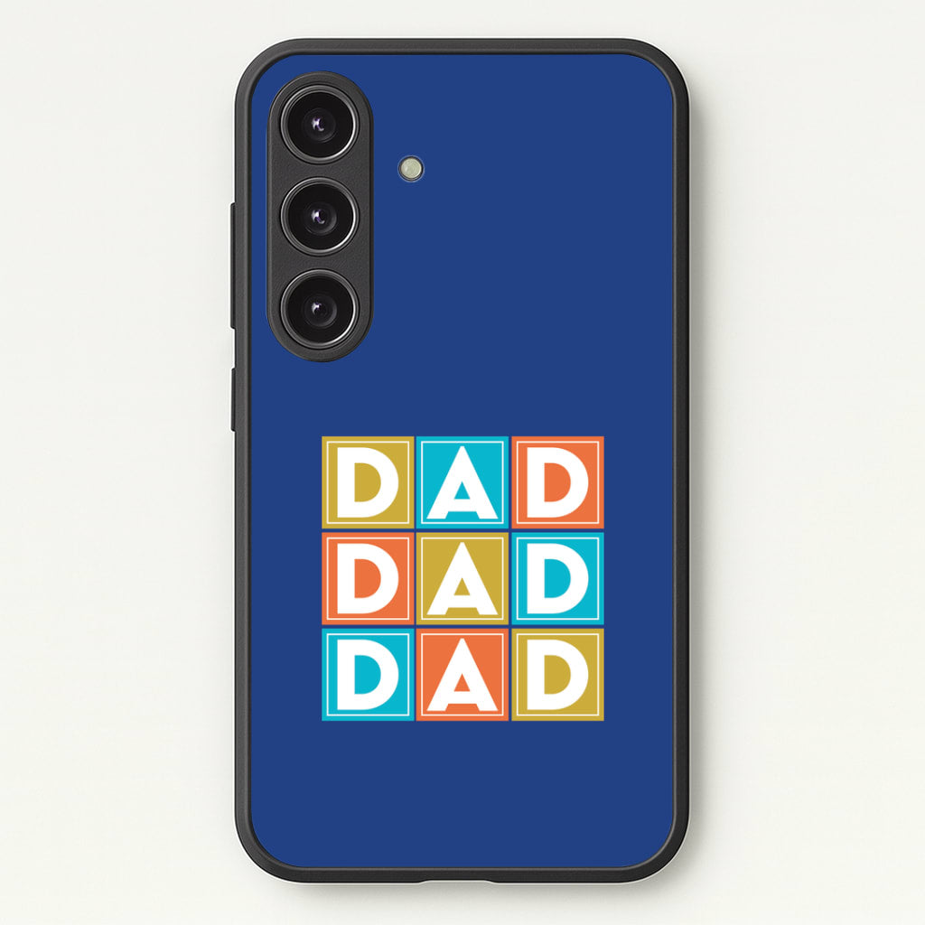 Dad Cubes Galaxy S25 Plus Case