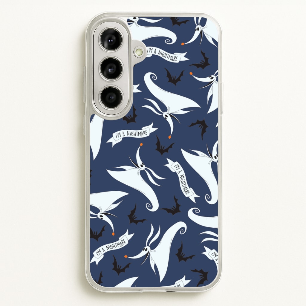 Skeleton Dog And Bats Pattern Galaxy A56 Case