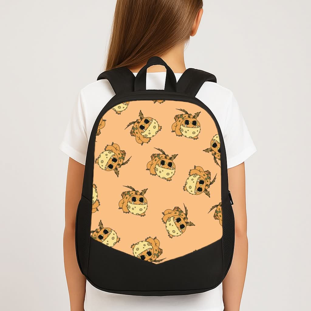Baby Dragons Pattern School Bag