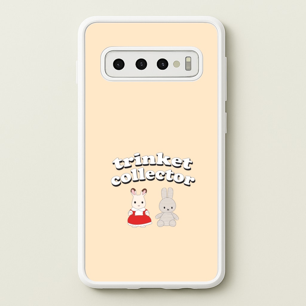 Trinket Collector Biege Galaxy S10 Case