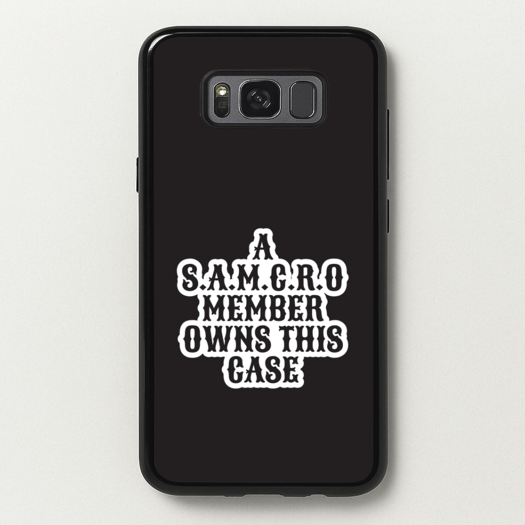 SAMCRO Member Galaxy S8 Plus Case