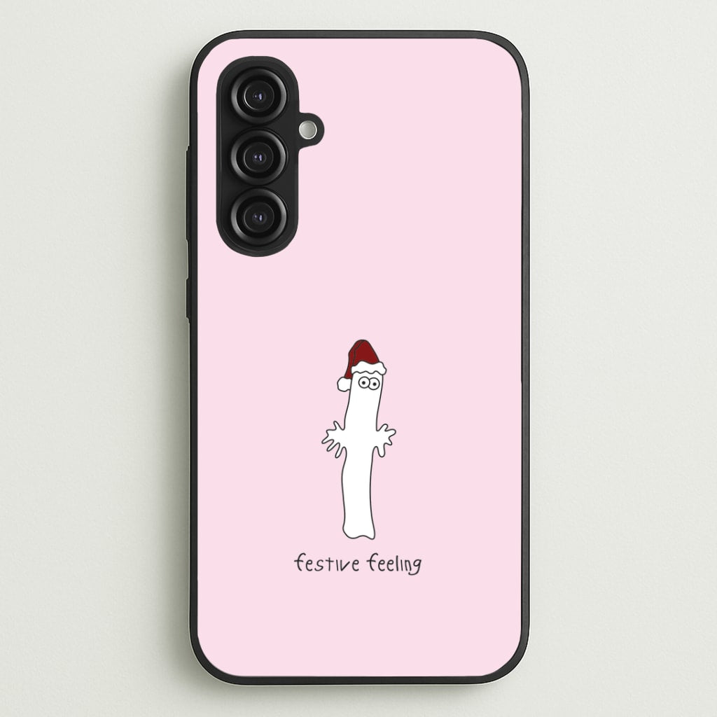 Festive Feeling Wiggly Moom Galaxy S23FE Case