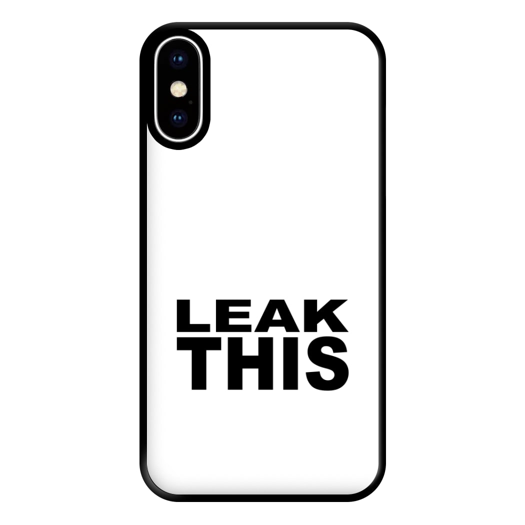 Leak This iPhone XS Max Case