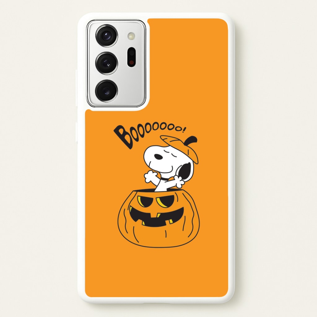 Cartoon Beagle Pumpkin Galaxy Note 20 Ultra Case