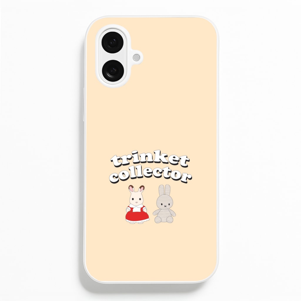 Trinket Collector Biege iPhone 16 Plus Case