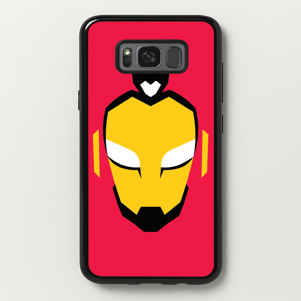 Metal Heart Hero Face Galaxy S8 Case