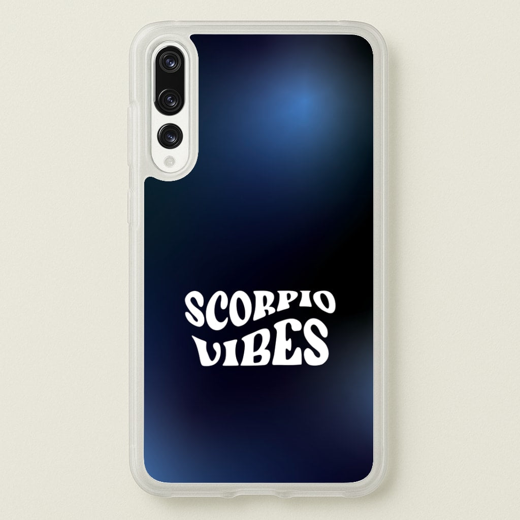 Scorpio Vibes Gradient Zodiac Huawei P20 Pro Case
