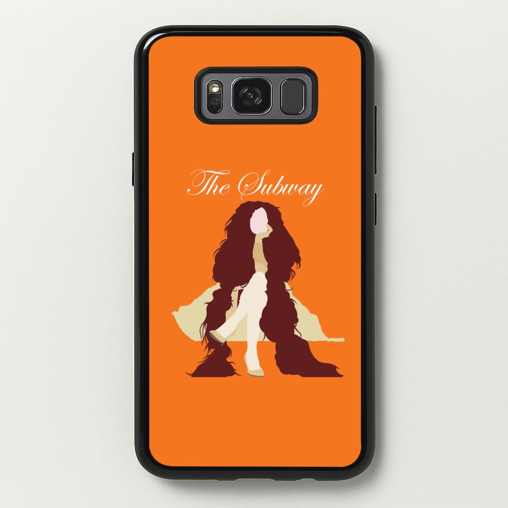 Subway Orange Galaxy S8 Plus Case