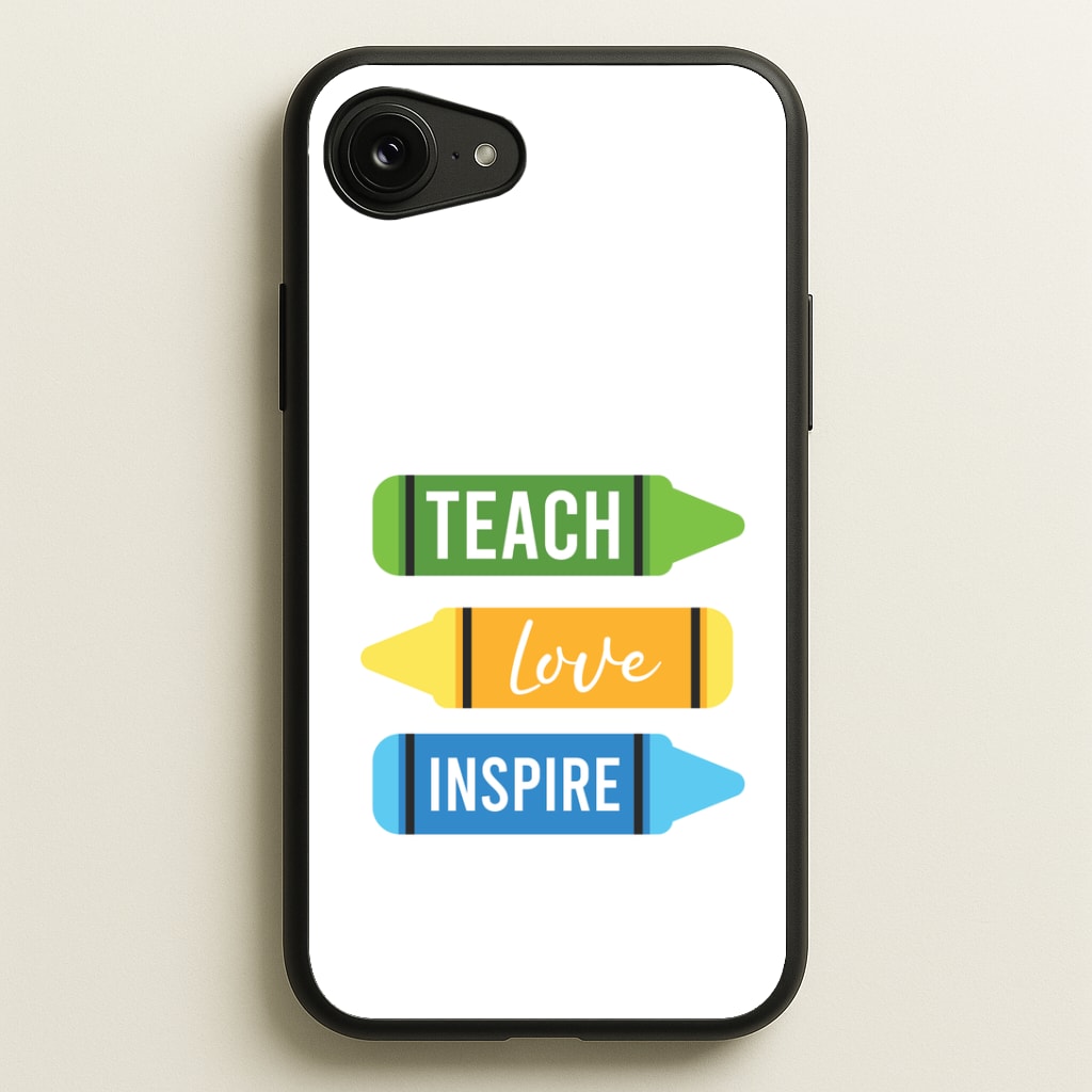 Teach, Love, Inspire iPhone 16e Case