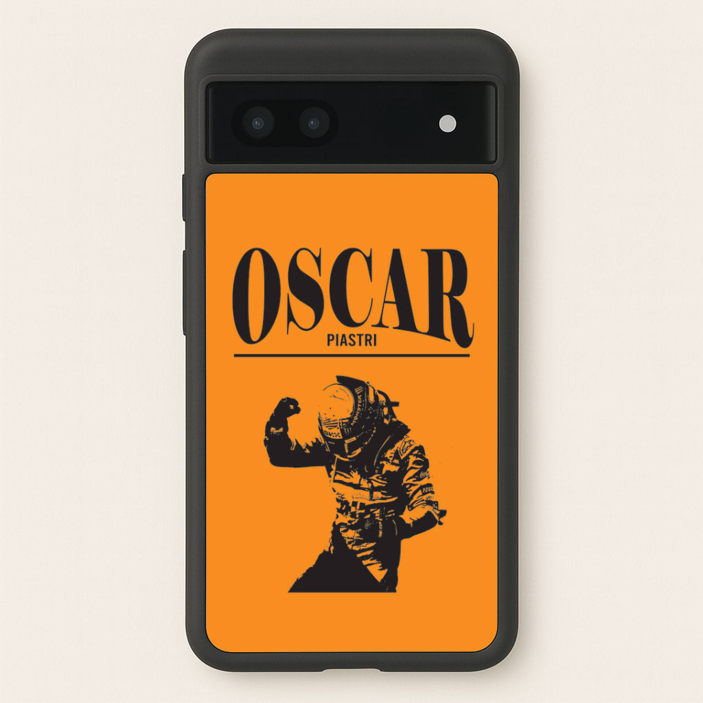 Oscar Orange And Black Google Pixel 6a Case