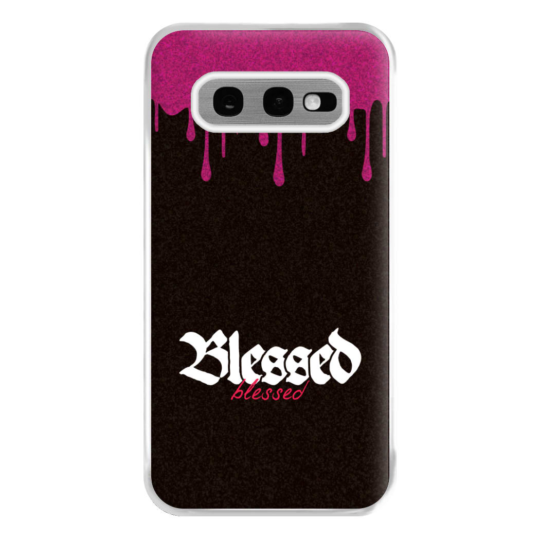 Glitter Blessed Galaxy S10e Case