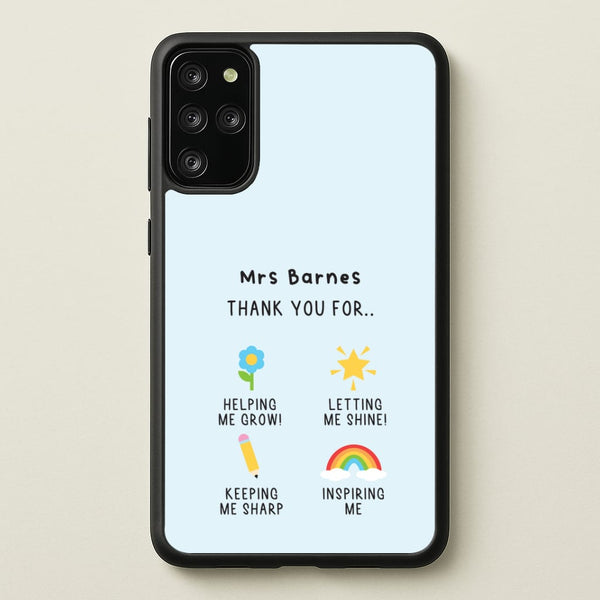 Thank You For Helping Me Galaxy S20 Plus Case