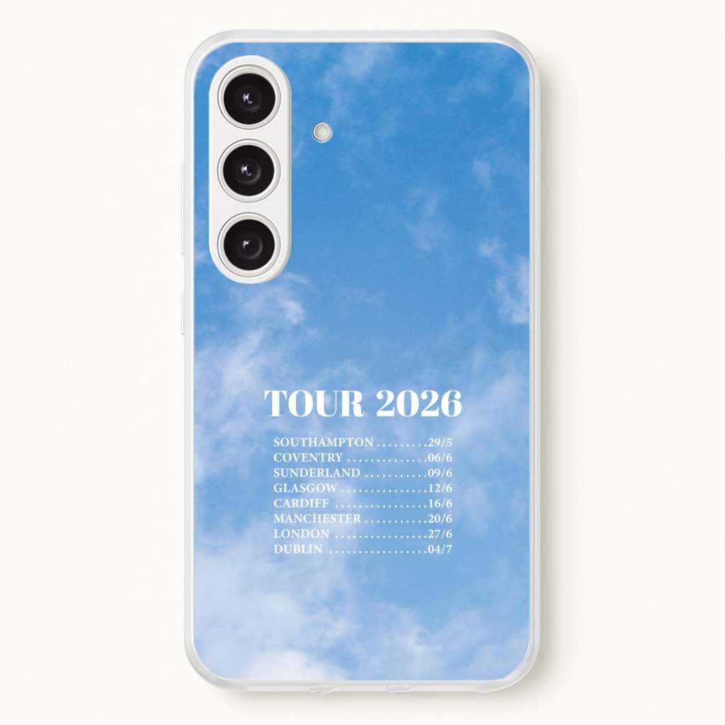 Band Tour 2026 Galaxy S24 Case