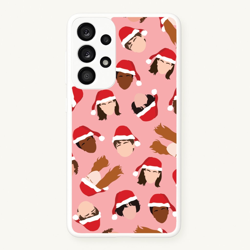 Christmas Stranger Crew Pattern Galaxy A53 Case