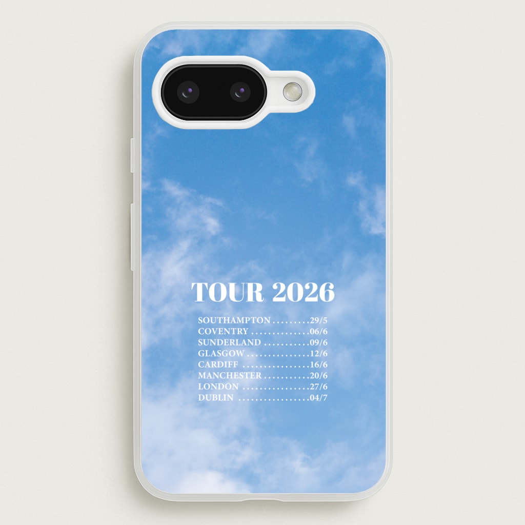 Band Tour 2026 Google Pixel 9a Case