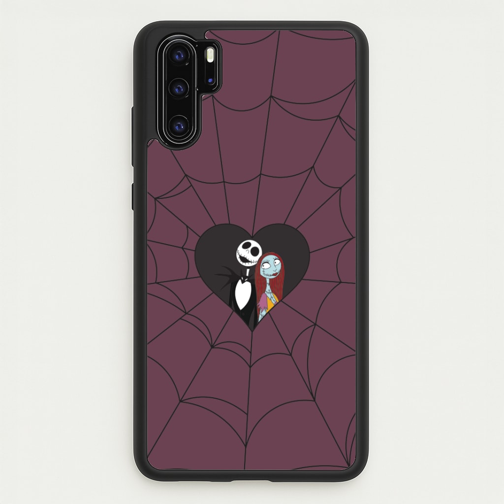 J And S Cobweb Heart Huawei P30 Pro Case