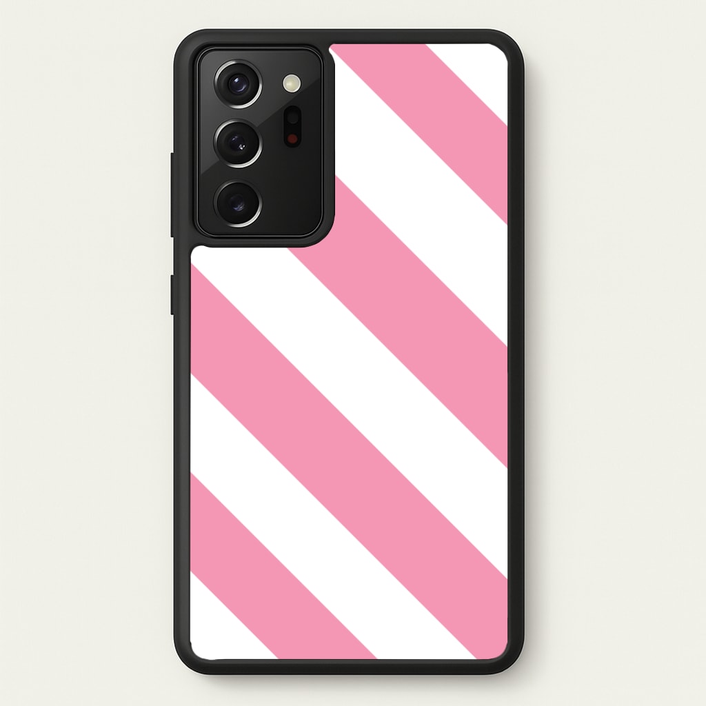 Candy Cane Stripes Galaxy Note 20 Ultra Case