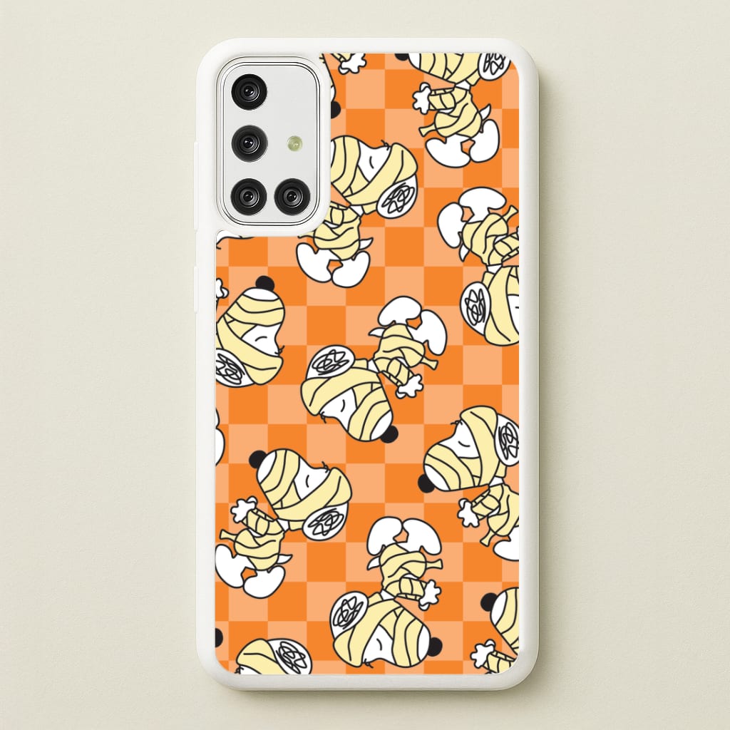 Mummy Cartoon Beagle Pattern Galaxy A71 Case