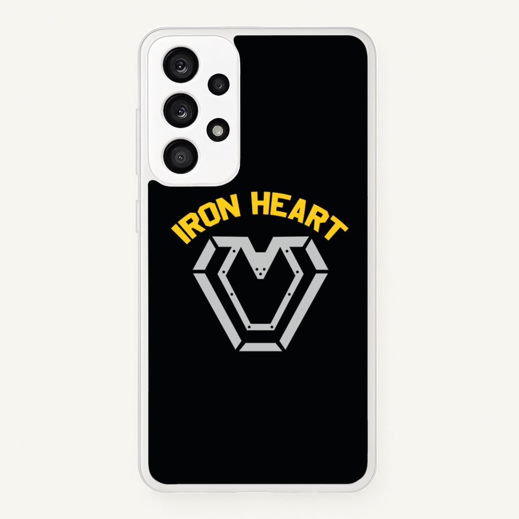 Metal Hero Heart Galaxy A33 Case