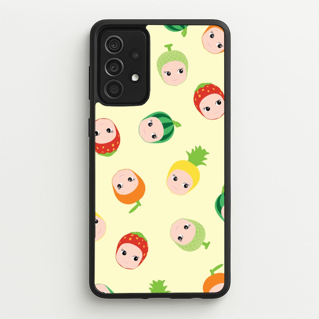 Fruit Angels Pattern Galaxy A52 / A52s Case